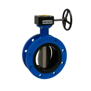 double flange butterfly valve