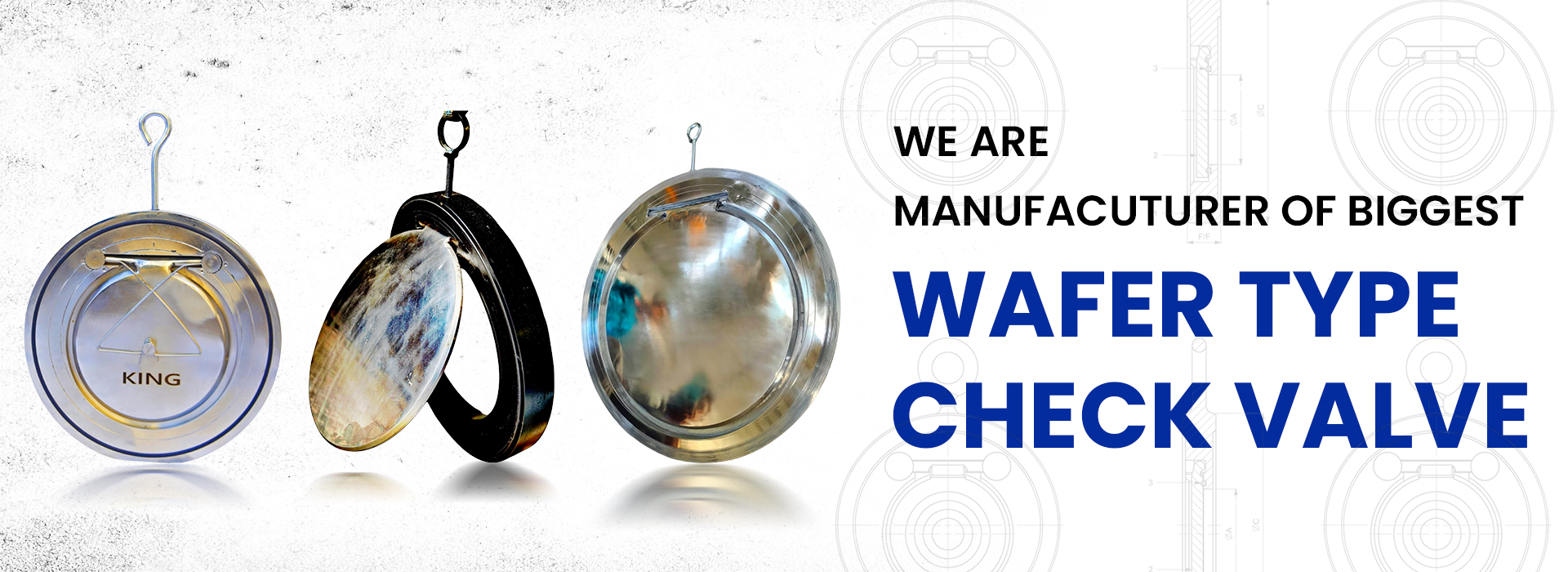 wafer type check valve